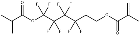 1H,1H,2H,2H-PERFLUORO-1,6-HEXYLDIMETHACRYLATE Struktur