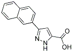 5-NAPHTHALEN-2-YL-2H-PYRAZOLE-3-CARBOXYLIC ACID Struktur