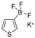 POTASSIUM 3-THIOPHENETRIFLUOROBORATE Struktur