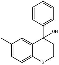 6-METHYL-4-PHENYL-4-THIOCHROMANOL Struktur