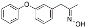 (3-PHENOXYPHENYL)ACETONE OXIME Struktur