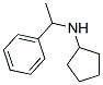 CYCLOPENTYL-(1-PHENYL-ETHYL)-AMINE Struktur