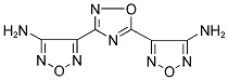 4-[3-(4-AMINO-1,2,5-OXADIAZOL-3-YL)-1,2,4-OXADIAZOL-5-YL]-1,2,5-OXADIAZOL-3-YLAMINE Struktur