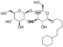 5-CYCLOHEXYLPENTYL-BETA-D-MALTOSIDE Struktur