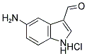 5-AMINO-1H-INDOLE-3-CARBOXALDEHYDE HYDROCHLORIDE Struktur