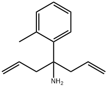 1-ALLYL-1-O-TOLYL-BUT-3-ENYLAMINE Struktur