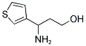 3-AMINO-3-(3-THIENYL)-1-PROPANOL Struktur