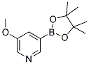 3-METHOXYPYRIDINE-5-BORONIC ACID PINACOL ESTER Struktur