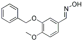 3-(BENZYLOXY)-4-METHOXYBENZALDEHYDE OXIME Struktur