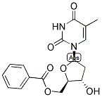 5'-O-BENZOYLTHYMIDINE Struktur