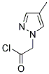 (4-METHYL-PYRAZOL-1-YL)-ACETYL CHLORIDE Struktur