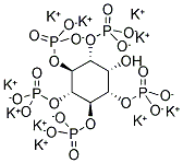 D-MYO-INOSITOL 1,3,4,5,6-PENTAKISPHOSPHATE PENTAPOTASSIUM SALT Struktur