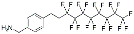 4-(1H,1H,2H,2H-PERFLUORODECYL)BENZYLAMINE Struktur