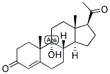 4-PREGNEN-9-ALPHA-OL-3,20-DIONE Struktur