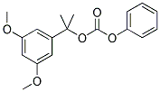 (ALPHA,ALPHA-DIMETHYL-3,5-DIMETHOXYBENZYL)PHENYLCARBONATE Struktur