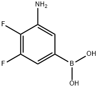 3-AMINO-4,5-DIFLUOROPHENYLBORONIC ACID price.