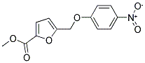 5-(4-NITRO-PHENOXYMETHYL)-FURAN-2-CARBOXYLIC ACID METHYL ESTER Struktur