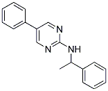 5-PHENYL-N-(1-PHENYLETHYL)PYRIMIDIN-2-AMINE Struktur