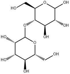 4-O-B-D-MANNOPYRANOSYL-D-GLUCOPYRANOSIDE Struktur