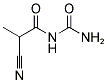 ALPHA-METHYLCYANOACETYLUREA Struktur