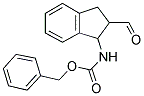 (2-FORMYL-INDAN-1-YL)-CARBAMIC ACID BENZYL ESTER Struktur