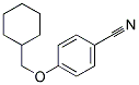 4-CYCLOHEXYLMETHOXY-BENZONITRILE Struktur