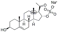 16-ALPHA-HYDROXYPREGNENOLONE SODIUM SULPHATE Struktur