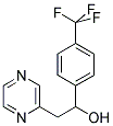 2-PYRAZIN-2-YL-1-(4-TRIFLUOROMETHYLPHENYL)ETHANOL Struktur