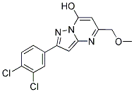 2-(3,4-DICHLOROPHENYL)-5-(METHOXYMETHYL)PYRAZOLO[1,5-A]PYRIMIDIN-7-OL Struktur