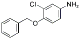 4-BENZYLOXY-3-CHLOROANILINE Struktur