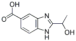 2-(1-HYDROXY-ETHYL)-1H-BENZOIMIDAZOLE-5-CARBOXYLIC ACID Struktur