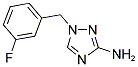 1-(3-FLUORO-BENZYL)-1H-[1,2,4]TRIAZOL-3-YLAMINE Struktur