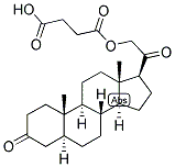 5-ALPHA-DIHYDROCORTEXONE HEMISUCCINATE Struktur