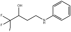 4-ANILINO-1,1,1-TRIFLUORO-2-BUTANOL Struktur