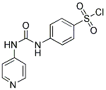 4-(3-PYRIDIN-4-YL-UREIDO)BENZENESULFONYL CHLORIDE Struktur