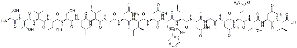 H-SER-THR-VAL-THR-SER-LEU-ILE-ALA-ASN-ILE-ASP-TRP-ILE-ASP-GLY-ASN-GLN-THR-ASN-ILE-OH Struktur