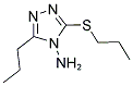 3-PROPYL-5-PROPYLSULFANYL-[1,2,4]TRIAZOL-4-YLAMINE Struktur