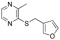 3-(3-FURYLMETHYLTHIO)-2-METHYLPYRAZINE Struktur