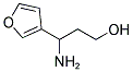 3-AMINO-3-FURAN-3-YL-PROPAN-1-OL Struktur