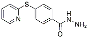 4-(PYRIDIN-2-YLTHIO)BENZOIC ACID, HYDRAZIDE Struktur