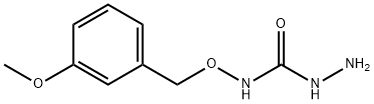 N-[(3-METHOXYBENZYL)OXY]-1-HYDRAZINECARBOXAMIDE Struktur