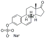 1,3,5(10), 6-ESTRATETRAEN-3-OL-17-ONE SULPHATE SODIUM SALT Struktur