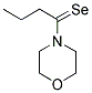 4-BUTANESELENOYLMORPHOLINE Struktur