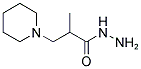 2-METHYL-3-PIPERIDIN-1-YLPROPANOHYDRAZIDE Struktur