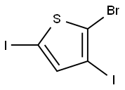 2-BROMO-3,5-DIIODOTHIOPHENE Struktur