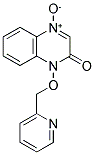 1-(PYRIDIN-2-YLMETHOXY)QUINOXALIN-2(1H)-ONE 4-OXIDE Struktur