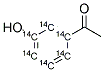 3-HYDROXYACETOPHENONE, [RING-14C(U)] Struktur