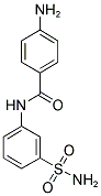 4-AMINO-N-(3-SULFAMOYL-PHENYL)-BENZAMIDE Struktur