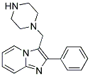 2-PHENYL-3-PIPERAZIN-1-YLMETHYL-IMIDAZO[1,2-A]-PYRIDINE Struktur