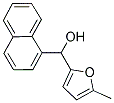 5-METHYL-2-FURYL-(1-NAPHTHYL)METHANOL Struktur